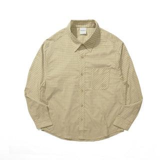 [Monterest] Relaxed Fit Check Pocket Shirt