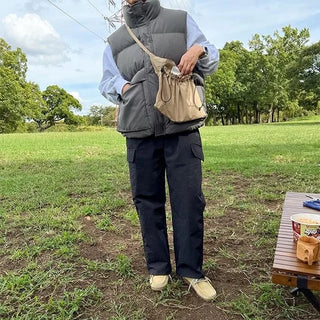 Nylon Easy Cargo Pants