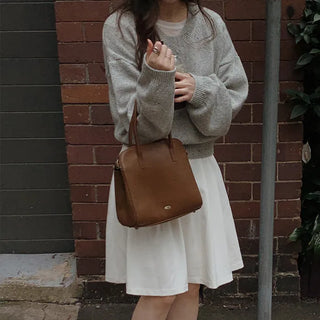 (Over 10,000 sold) V-neck knit - 5 colors