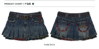 [Moromoro2] Washed Denim Fringe  Collection