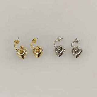 Heart Ring Earrings