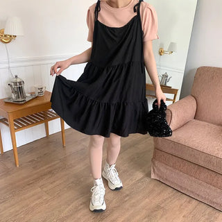 Ribbon Mini Can-Can Dress
