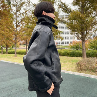 Sheepskin jacket