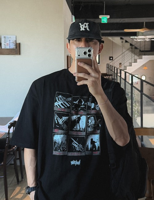 Polaroid short-sleeve T-shirt (2 colors)
