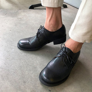 Plain derby loafers