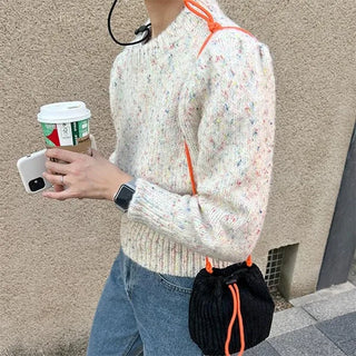 Glitter shoulder bag