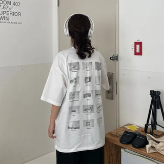 Simple Picture Short-Sleeved T-Shirt
