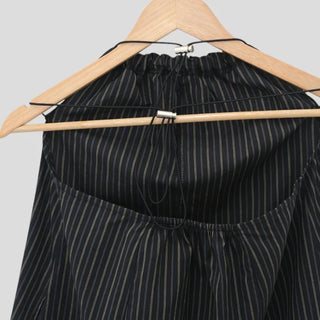 [Set-up] Striped cardigan & camisole dress
