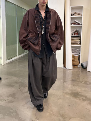 [NeverSeez] Wool-Lined Pilot Jacket