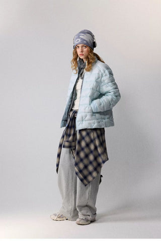 [Monterest] Packable Stand Collar Down Jacket