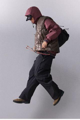 [Monterest] Irregular Quilted Down Vest