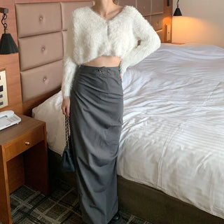 Soft cropped cardigan
