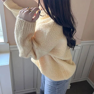 Colored wool knit