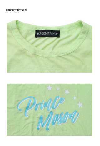 [MASONPRINCE] Wrinkled Lightweight T-shirt