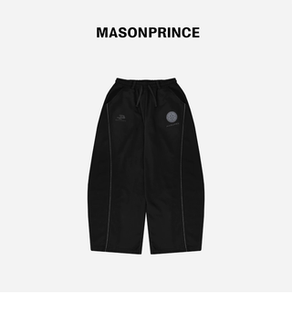 [MASONPRINCE] Pleated Wide Leg Sweat Pants