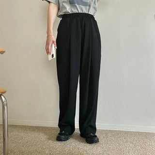 Pintuck Wide Banding Pants