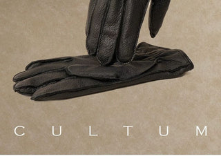 [CULTUM] Sheepskin Touchscreen Wool-Lined Gloves