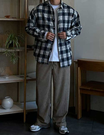 Safe Boucle Check Shirt (2 colors)