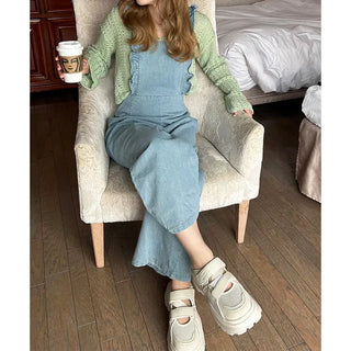 Denim overalls