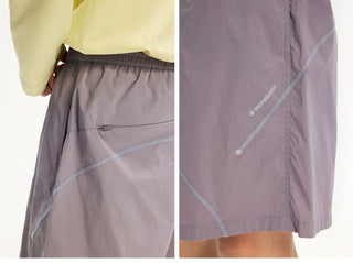 [Monterest] Water Repellent Contrast Stitch Shorts