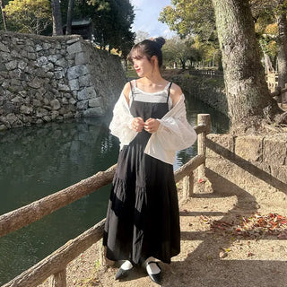 Camisole with cap