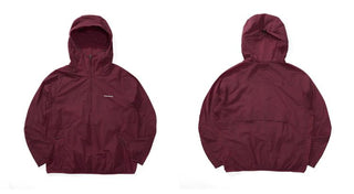 [Monterest] Packable Hooded Half-Zip Anorak