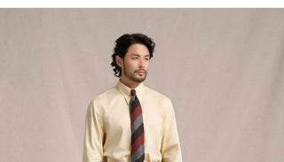 [CULTUM] Wool Blend Double Pleat Trousers