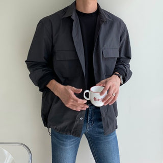 Look Two-Pocket Shirt Jacket (4 colors)