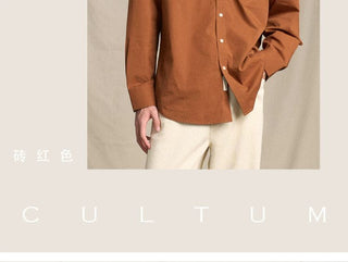 [CULTUM] Brushed Cotton OCBD Shirt