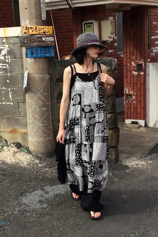Long camisole dress