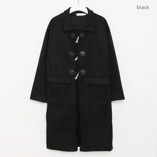 Plain duffel coat