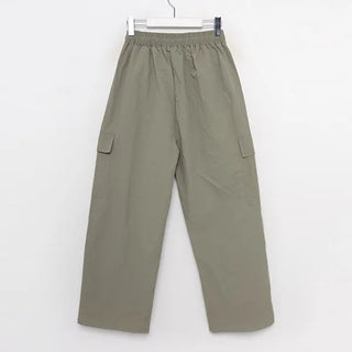 Nylon Easy Cargo Pants