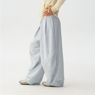 [Monterest] Quick-Dry Burnout Wide Leg Pants