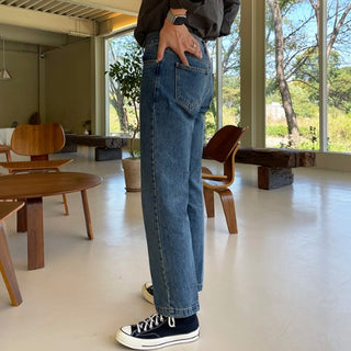Tapered Deep Blue Denim Pants (no.293)