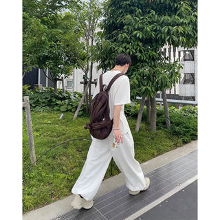 Wide jogger pants