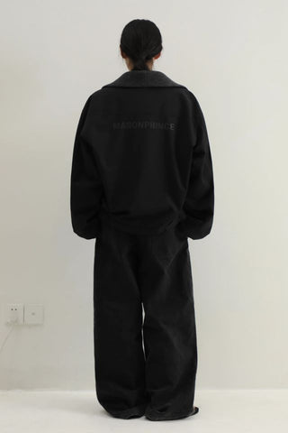 MASONPRINCE Stand Collar Windbreaker