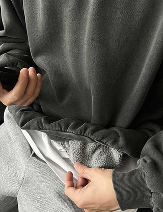 Daily Pigment Fleece-Lined Sweatshirt (4 colors)
