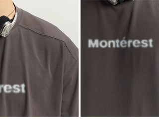 [Monterest] Quick-Dry Antibacterial Logo T-Shirt