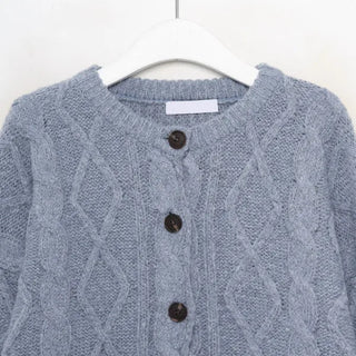 Round Cable Cardigan