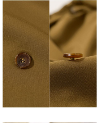 [CULTUM] Washable Bamboo Fiber Double-Breasted Suit Set