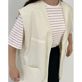 basic striped short sleeved tee