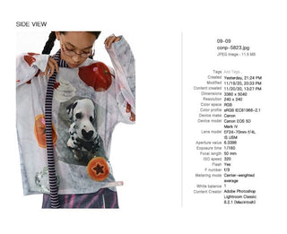 CONP Mesh Graphic Long Sleeve (White)