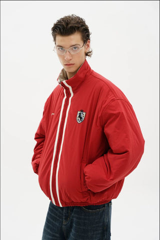 [MASONPRINCE] Reversible Padded Racing Jacket