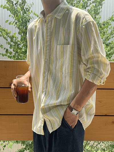 Labo Summer Striped Shirt
