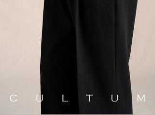 [CULTUM] 1930s Wool Twill Double Pleat Trousers