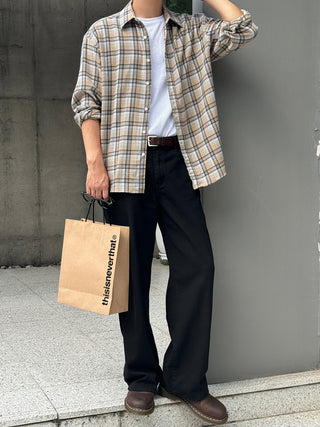 Record Soft Check Shirt