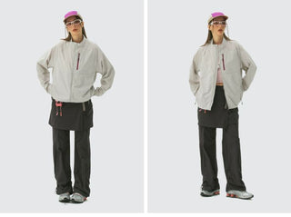 [Monterest] Packable Water-Resistant Zip-Up Jacket