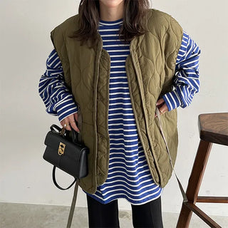 Oversized striped T-shirt