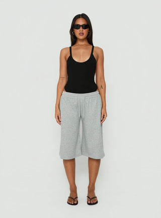 Nerinah Ribbed Bodysuit Black