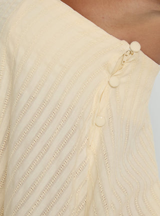 Gypsea Strapless Swing Mini Dress Butter Yellow